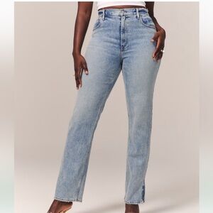 Abercrombie & Fitch ‘90s Straight Ultra High-rise Jean